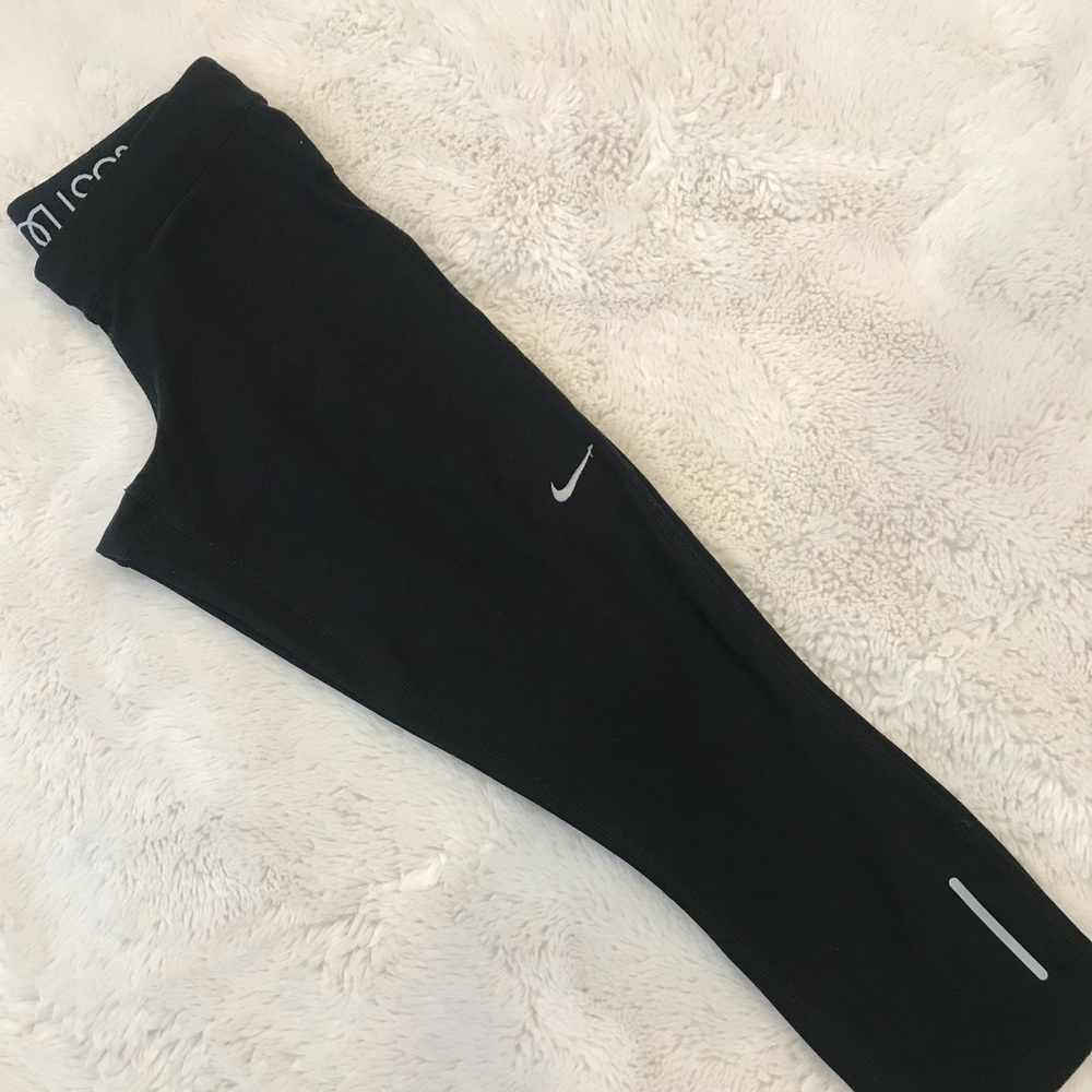 Nike Black running Leggings Tights Dri Fit 🖤